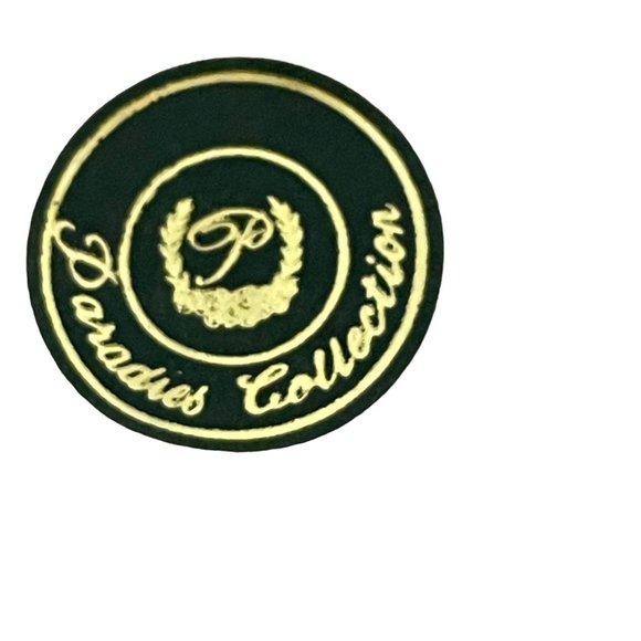 PARADIES COLLECTION Glossy Floral Mardi Gras Mask Venetian Masquerade 8" x 6" - Picture 6 of 7